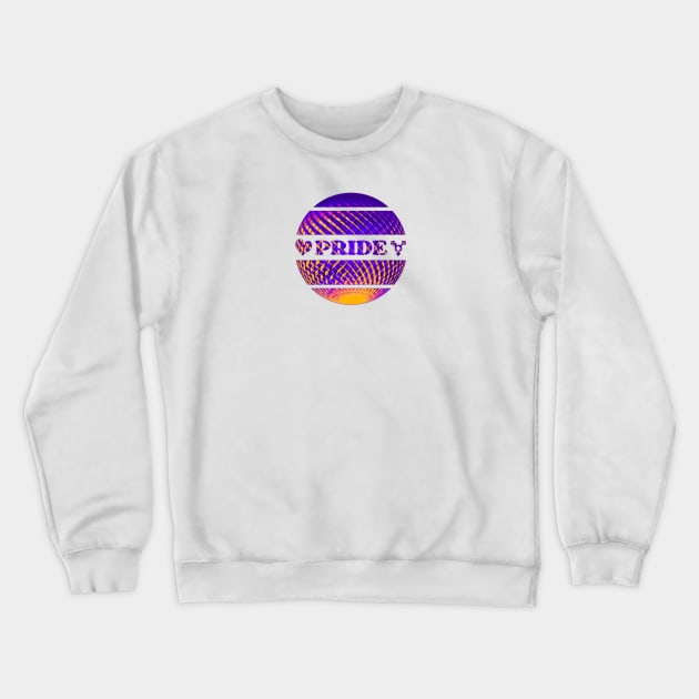 Pride Queer LGBT disco ball Crewneck Sweatshirt by Bailamor